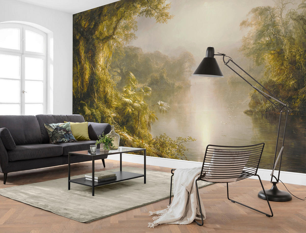 Komar Fototapete Rio de Luz Landschaft B/L: ca. 400x250 cm Rio de Luz - (400,00/250,00cm) - Komar