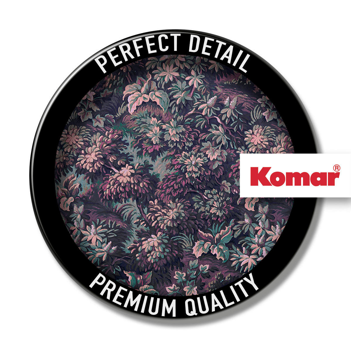 Komar Fototapete Botanique Aubergine B/L: ca. 300x280 cm Botanique Aubergine - (300,00/280,00cm) - Komar