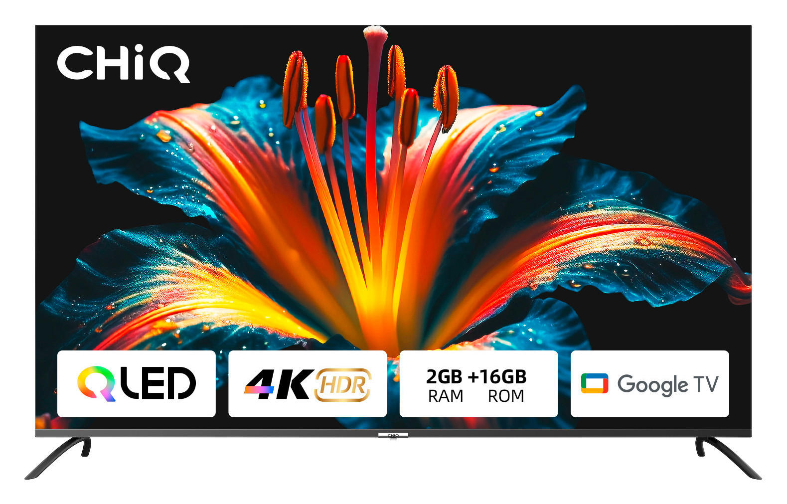 CHiQ Q-LED-TV U43QM8V 43 Zoll Diagonale ca. 108 cm Q-LED-TV_43"_4K_U43QM8V_CHiQ - Chiq