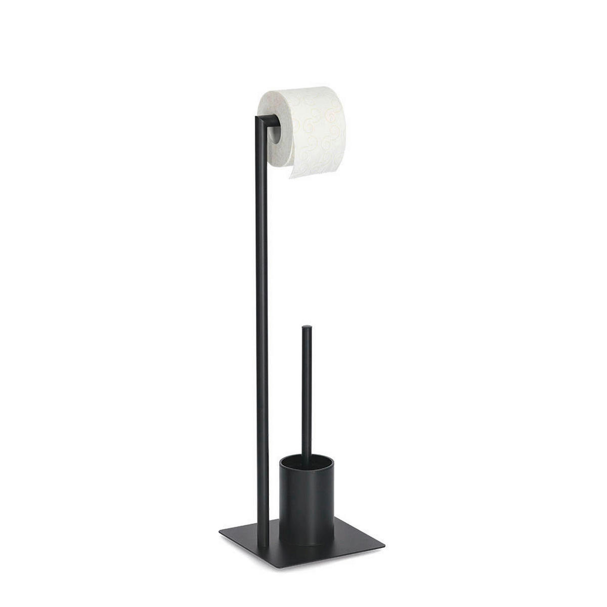 WC-Garnitur schwarz Eisen WC-Garnitur - schwarz (20,00/20,00/70,00cm) - Zeller