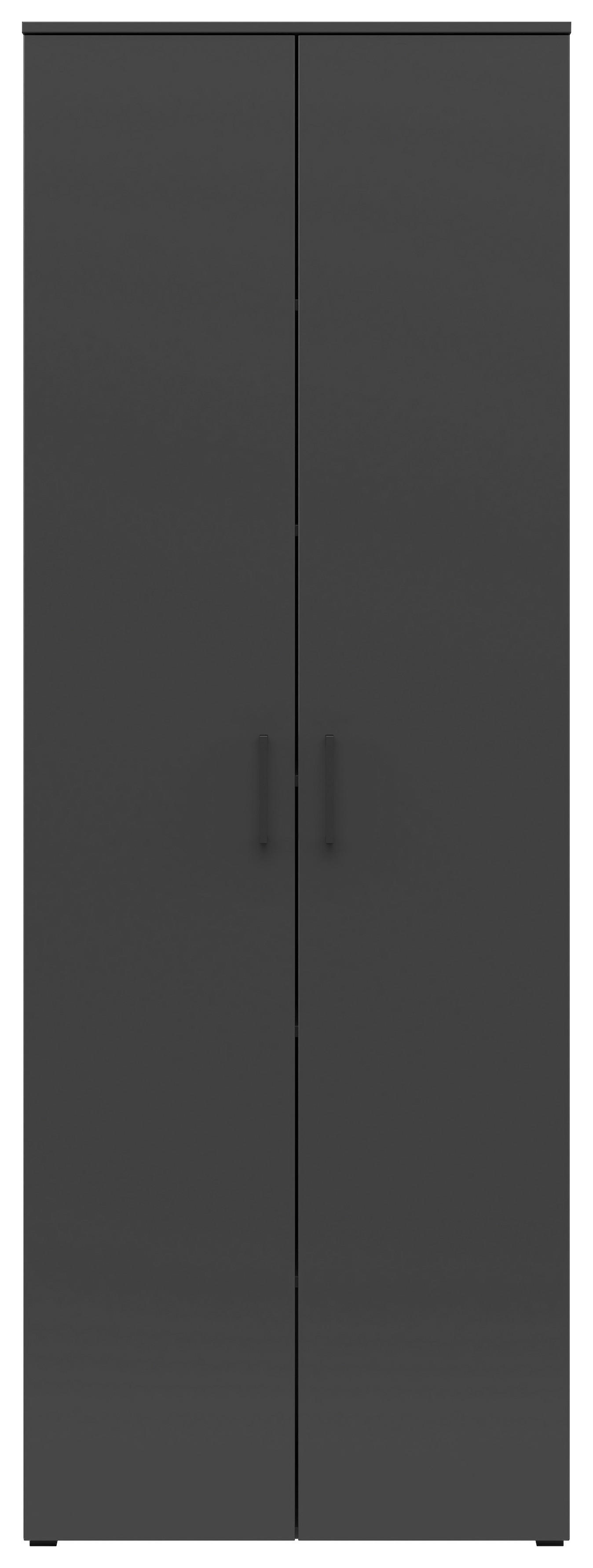 Schrank Multi-Stauraum Typ 52 anthrazit B/H/T: ca. 70x195x40 cm Multi-Stauraum Typ 52 - anthrazit (70,00/195,00/40,00cm)