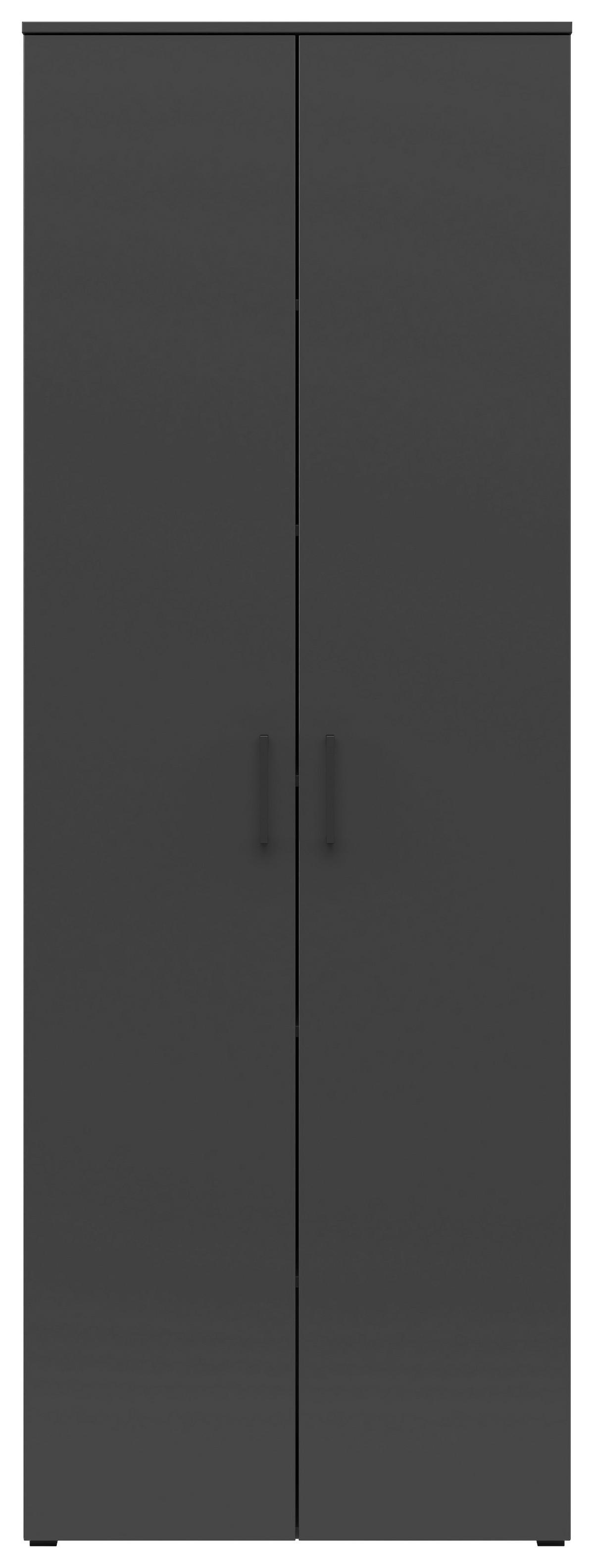 Schrank Multi-Stauraum Typ 52 anthrazit B/H/T: ca. 70x195x40 cm Multi-Stauraum Typ 52 - anthrazit (70,00/195,00/40,00cm)
