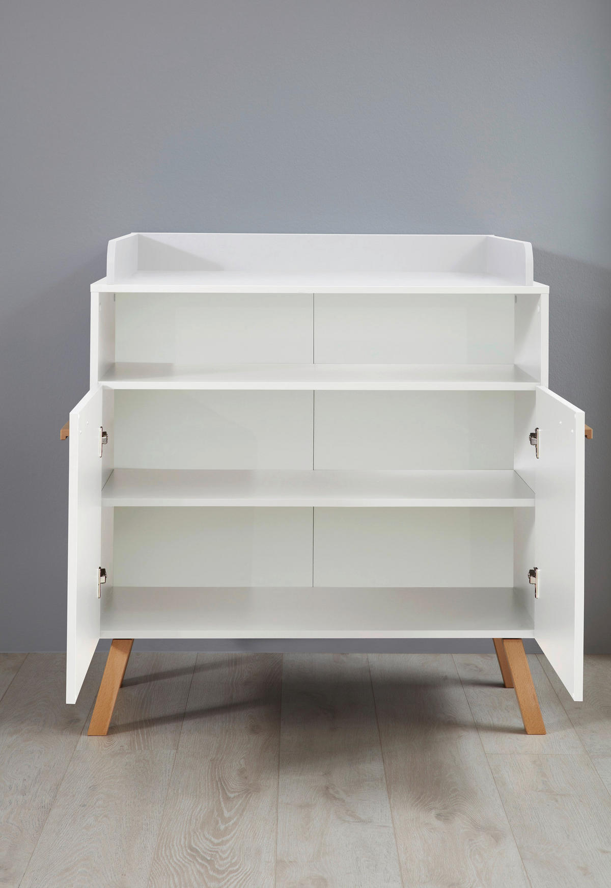 Wickelkommode Mats weiß B/H/T: ca. 96x105x78 cm Mats - weiß (96,00/105,00/78,00cm) - Trendteam