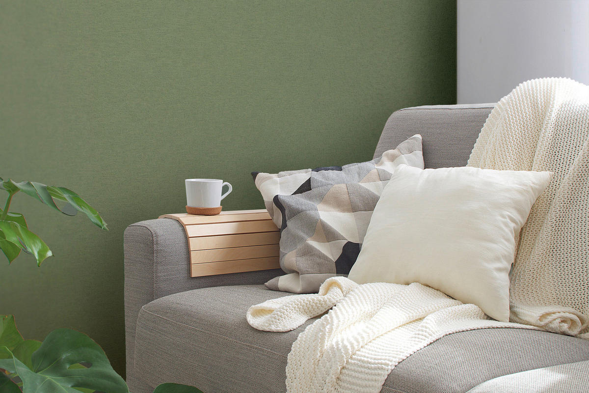 A.S.Creation Vliestapete grün B/H/D: ca. 53x1005x8,6 cm Vliestapete - grün (8,60/1005,00cm) - A.S.Creation