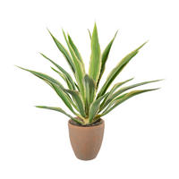 Kunstpflanze Agave grün Kunststoff B/H/L: ca. 24x86x24 cm Agave - grün (24,00/24,00/86,00cm)