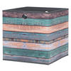 Motivbox Wood bunt anthrazit B/H/T: ca. 32x32x32 cm Wood - bunt/anthrazit (32,00/32,00/32,00cm)