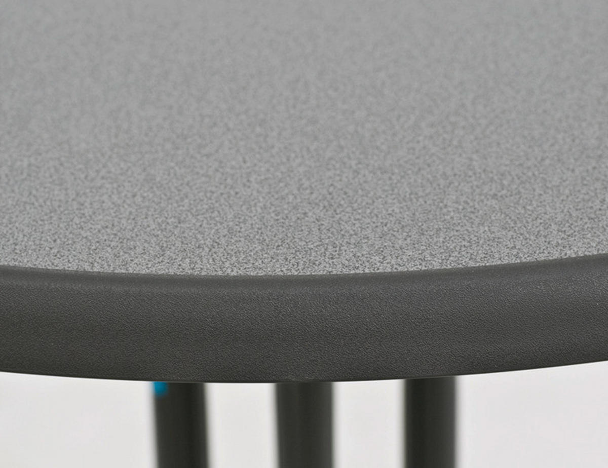 MFG Stehtisch grau Stahl H/D: ca. 110x85 cm Stehtisch_MFG - grau (85,00/110,00cm) - MFG