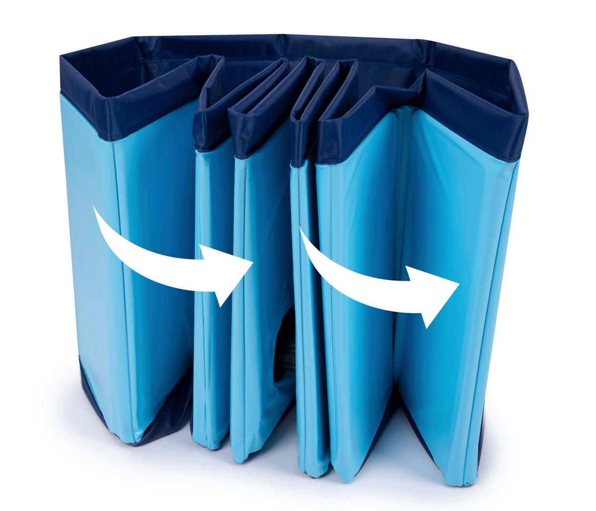 Pet Comfort Hundepool blau PVC B/H/L: ca. 80x30x80 cm Hundepool - blau (80,00/80,00/30,00cm) - Pet Comfort