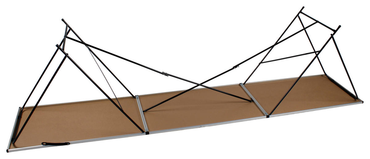 Tapeziertisch B/H/L: ca. 58x76x295 cm Alu-Tapeziertisch 295x58x76 - (295,00/58,00/76,00cm)