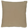 Kissenbezug Jersey Kissenbezug-Jersey_2erPack 40x40cm - taupe (40,00/40,00cm) - Elegance