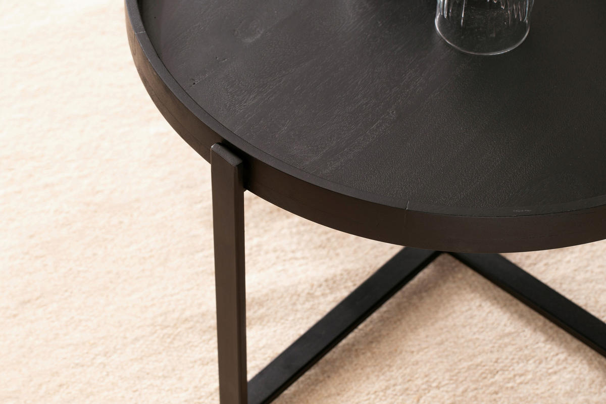Couchtisch  B/H/T: ca. 60x35x60 cm Couchtisch - (60,00/35,00/60,00cm) - Wohnling