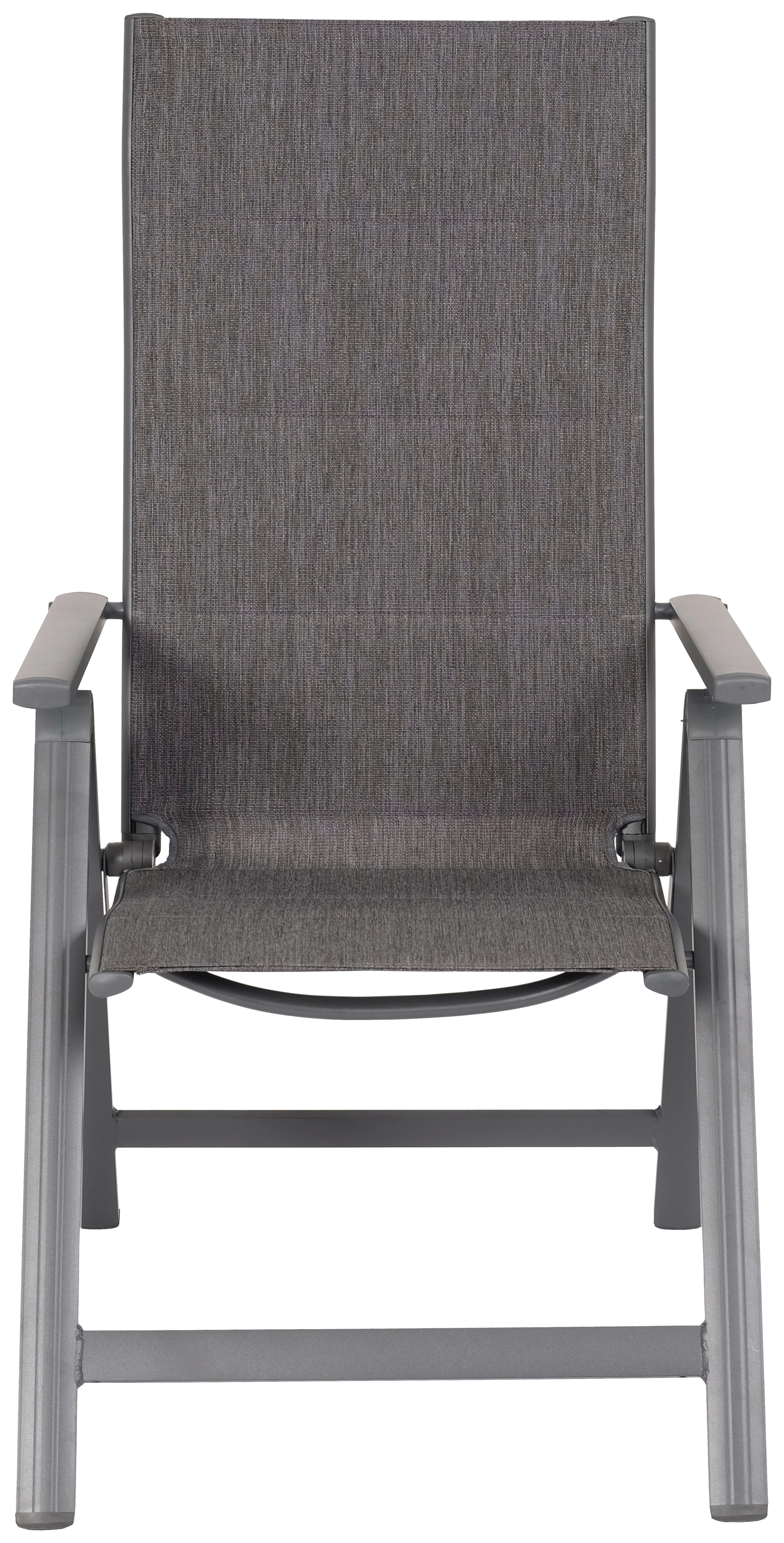 POCOline Klappsessel Boston anthrazit Alu B/H/L: ca. 70x115x58 cm Boston - anthrazit (58,00/70,00/115,00cm) - POCOline