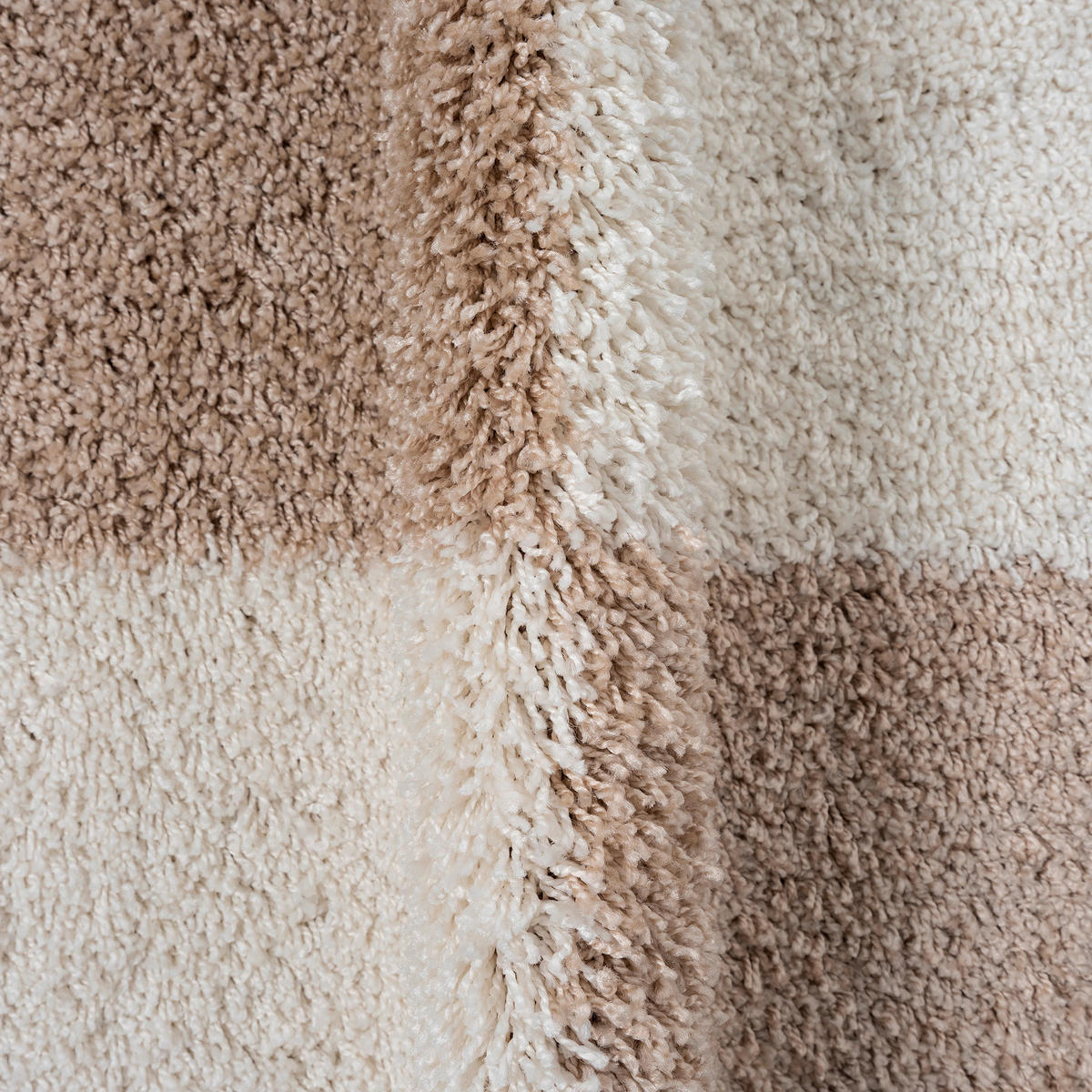 Sanat Hochflorteppich MILANO beige B/L: ca. 80x150 cm MILANO - beige (80,00/150,00cm) - Sanat