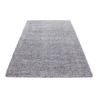 Ayyildiz Teppich LIFE hellgrau B/L: ca. 60x110 cm LIFE - hellgrau (60,00/110,00cm) - Ayyildiz