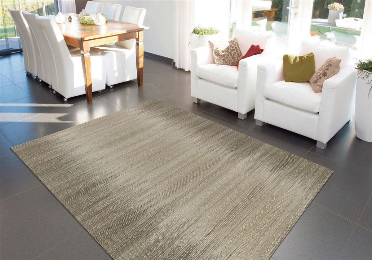 Arte Espina Outdoorteppich Sunset 8070 taupe B/L: ca. 140x200 cm Sunset 8070 - taupe (140,00/200,00cm) - Arte Espina