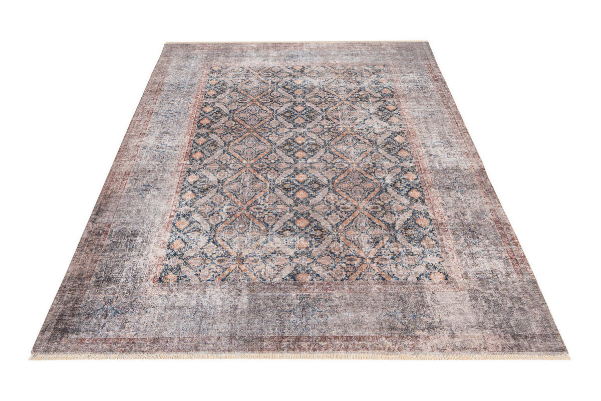 Obsession Teppich My Maurea blau B/L: ca. 240x340 cm My Maurea - blau (240,00/340,00cm) - Obsession