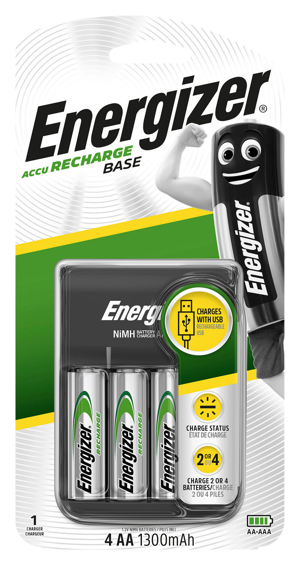 Energizer Ladegerät E303257601 schwarz