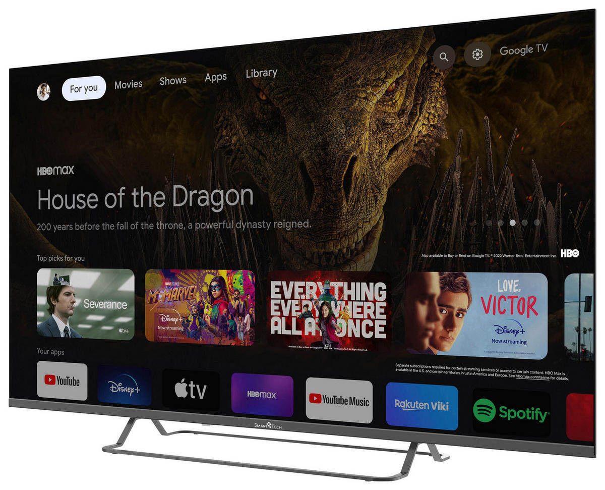 Smart-Tech LED-TV D: ca. 126 cm QLED-TV_50"_4K_50QG02V_SmartTech - (126,00cm) - Smart-Tech