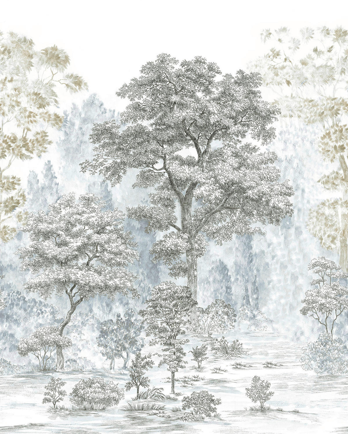 Komar Fototapete Rising Roots B/L: ca. 200x250 cm Rising Roots - (200,00/250,00cm) - Komar