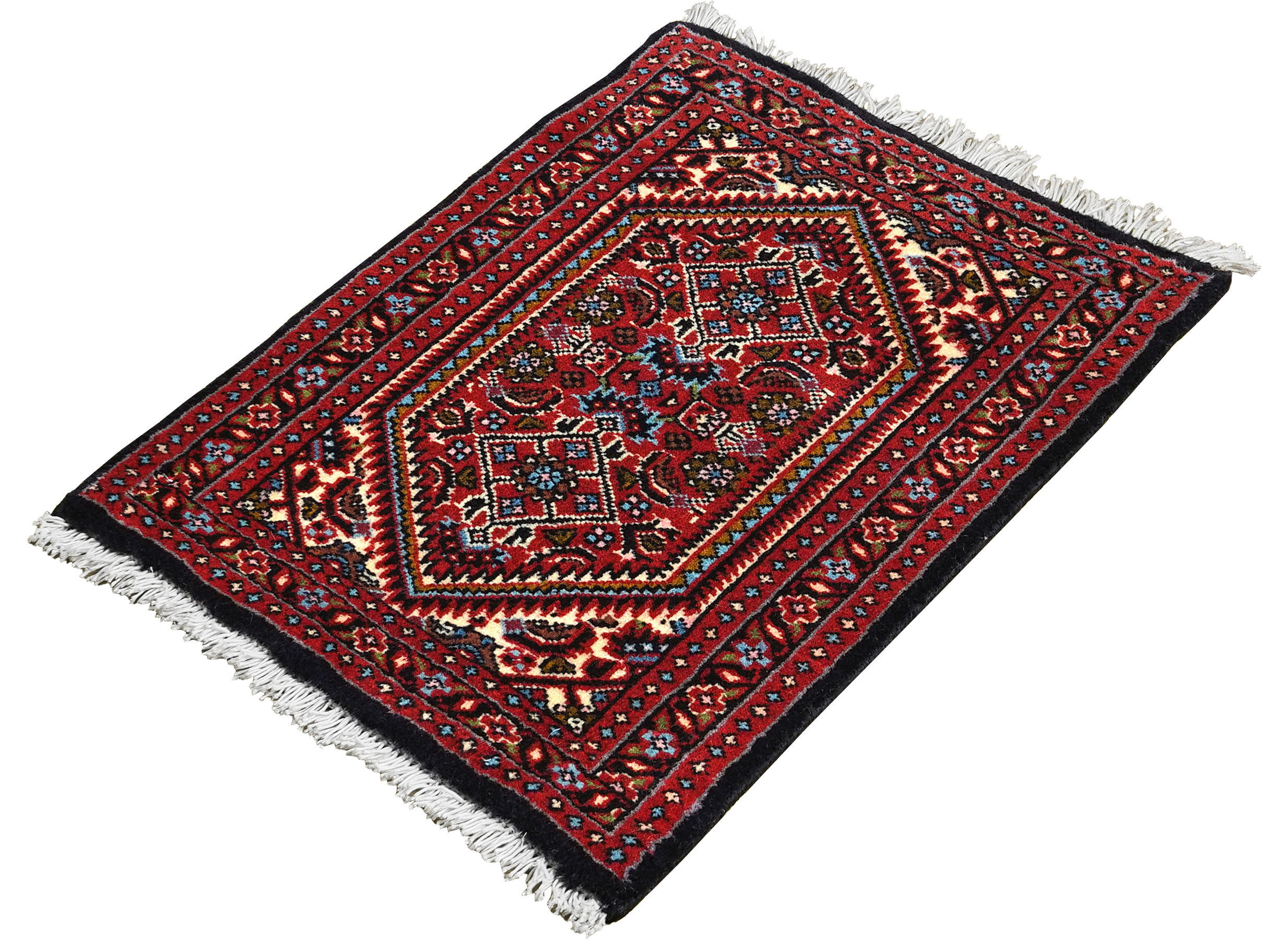 PersaTepp Teppich Bidjar Zandjan blau B/H/L: ca. 43x2x60 cm Bidjar Zandjan - blau (60,00/43,00/2,00cm) - PersaTepp