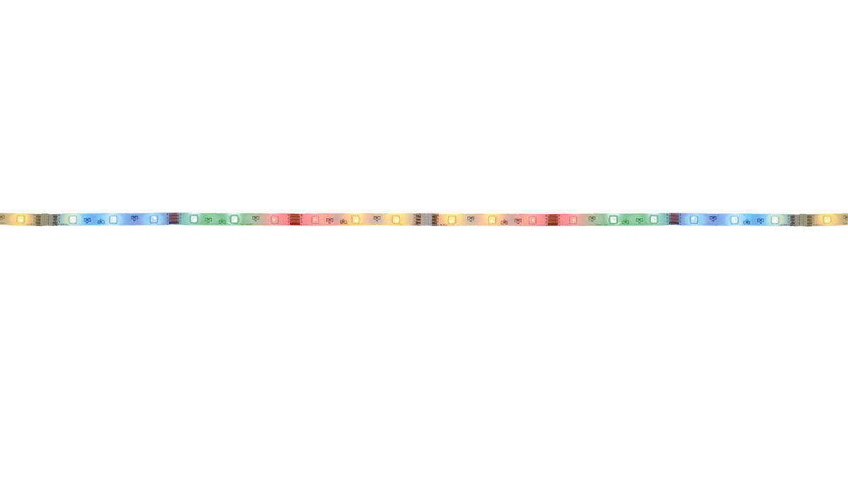 Näve Leuchten LED-Stripe 5122161 multicolor Kunststoff B/H/T: ca. 1x0,2x100 cm 1m RGB LED Stripes 5er-Set - multicolor (1,00/0,20/100,00cm) - Näve Leuchten