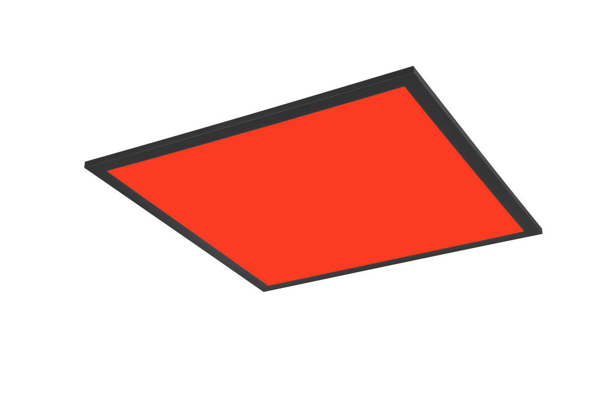 Reality LED-Deckenleuchte Beta R67664532 schwarz Metall B/H/T: ca. 44,5x50x44,5 cm 1 Brennstellen Beta - schwarz (44,50/50,00/44,50cm) - Reality