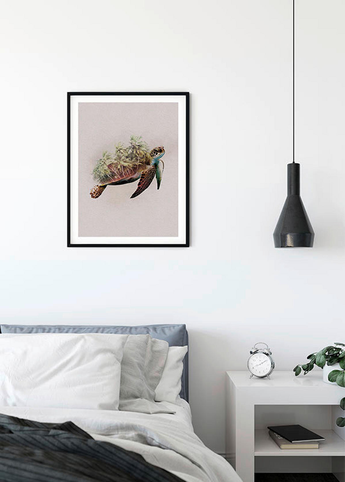 Komar Poster Animals Paradise Turtle Tiere B/L: ca. 40x50 cm Animals Paradise Turtle - (40,00/50,00cm) - Komar
