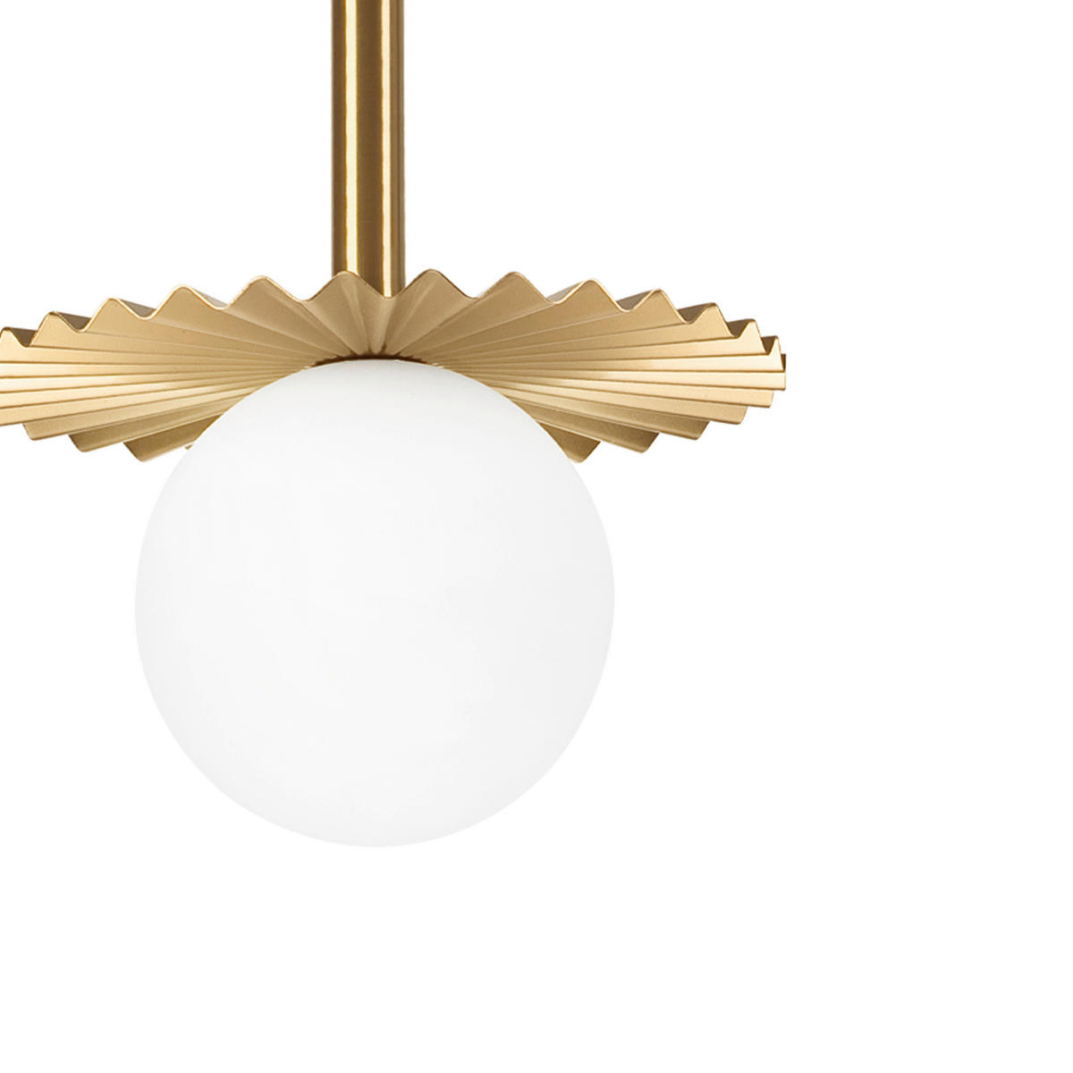 Lamkur Hängeleuchte Kupfer Glas Stahl B/H/L: ca. 120x20x20 cm G9 1 Brennstellen Chita - Kupfer (20,00/120,00/20,00cm) - Lamkur