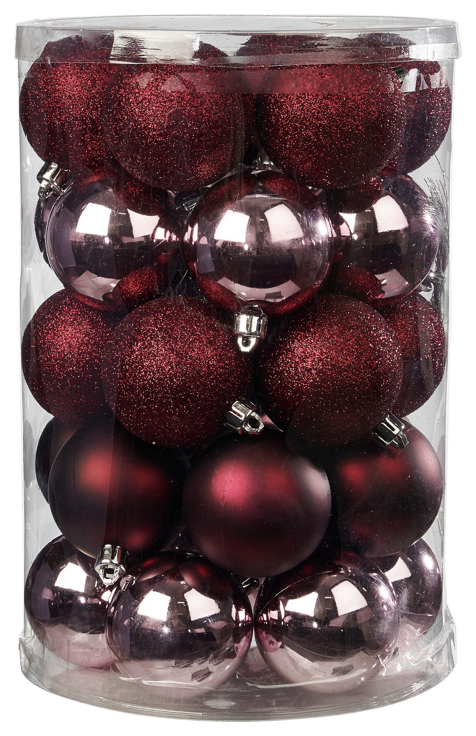 POCOline Weihnachtskugelset beere D: ca. 6 cm Weihnachtskugelset_30tlg. - beere (6,00cm) - POCOline