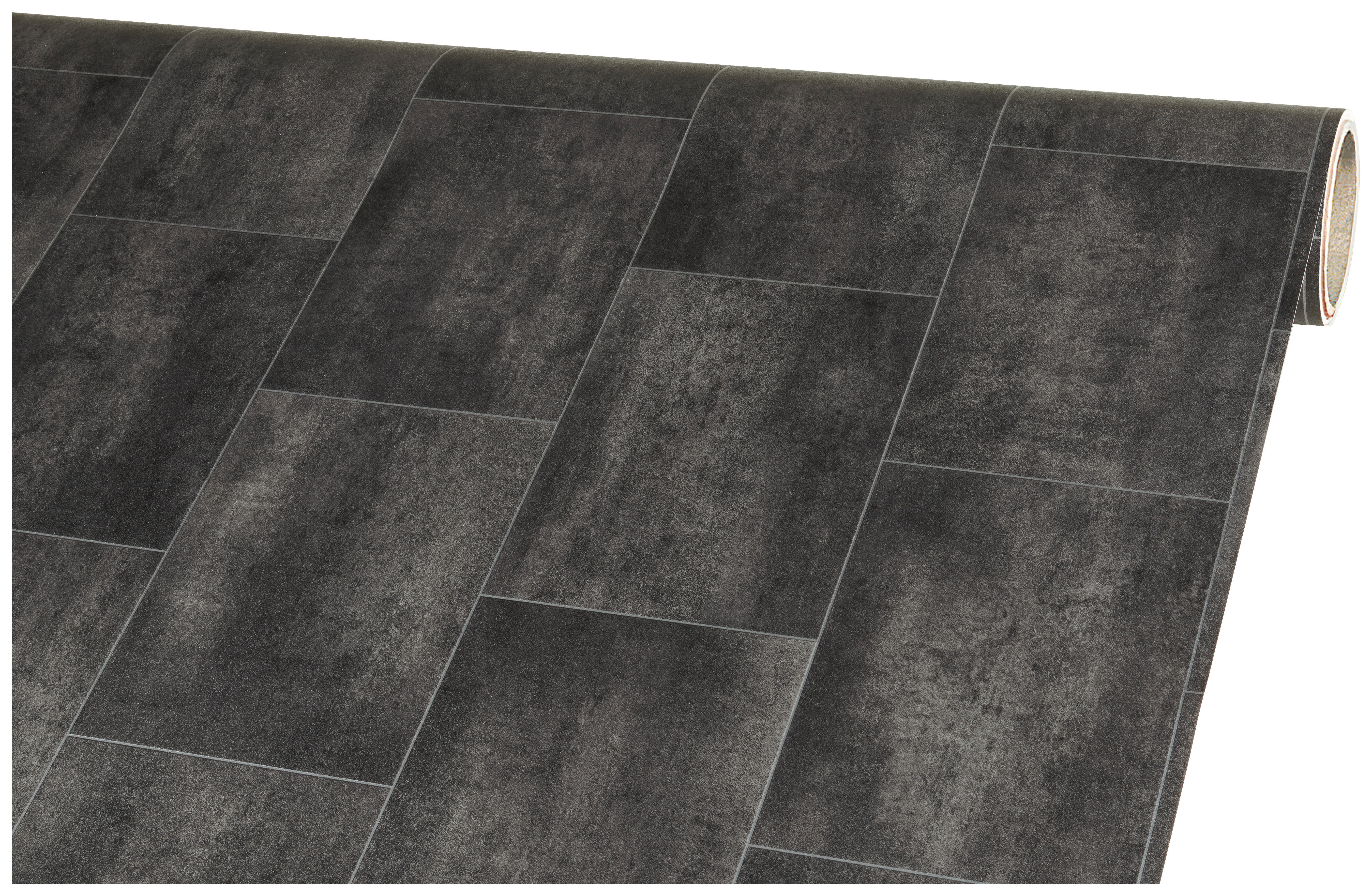 Vinylboden Mosa schwarz Kachel B: ca. 200 cm pro m² Mosa - schwarz (200,00cm)
