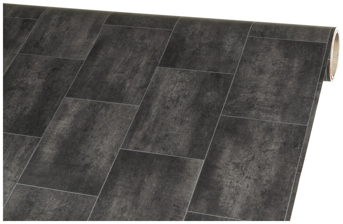 Vinylboden Mosa schwarz Kachel B: ca. 400 cm pro m² Mosa - schwarz (400,00cm)