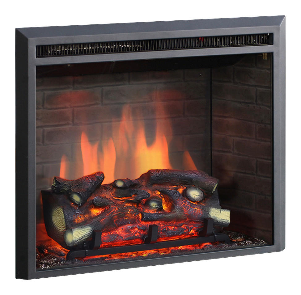 Balderia Einbaukamin Calida schwarz B/H/T: ca. 62,5x71x22,3 cm Elekt.-Kamin Calida 26" EF43C - schwarz (62,50/71,00/22,30cm) - Balderia