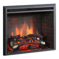 Balderia Einbaukamin Calida schwarz B/H/T: ca. 62,5x71x22,3 cm Elekt.-Kamin Calida 26" EF43C - schwarz (62,50/71,00/22,30cm) - Balderia