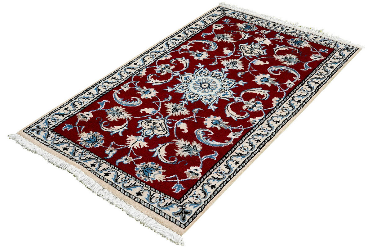 PersaTepp Teppich Nain 12La rot B/H/L: ca. 71x1x137 cm Nain 12La - beige/rot (137,00/71,00/1,00cm) - PersaTepp