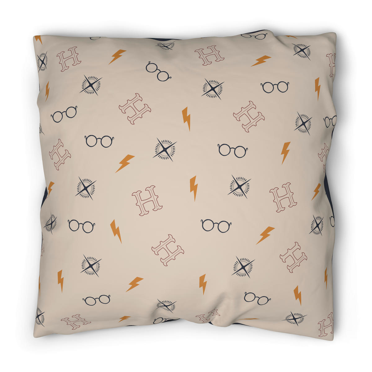 Baumwoll Bettwäsche Bettwäsche_Microfaser_Harry_Potter - grau (135,00/200,00cm) - Harry Potter