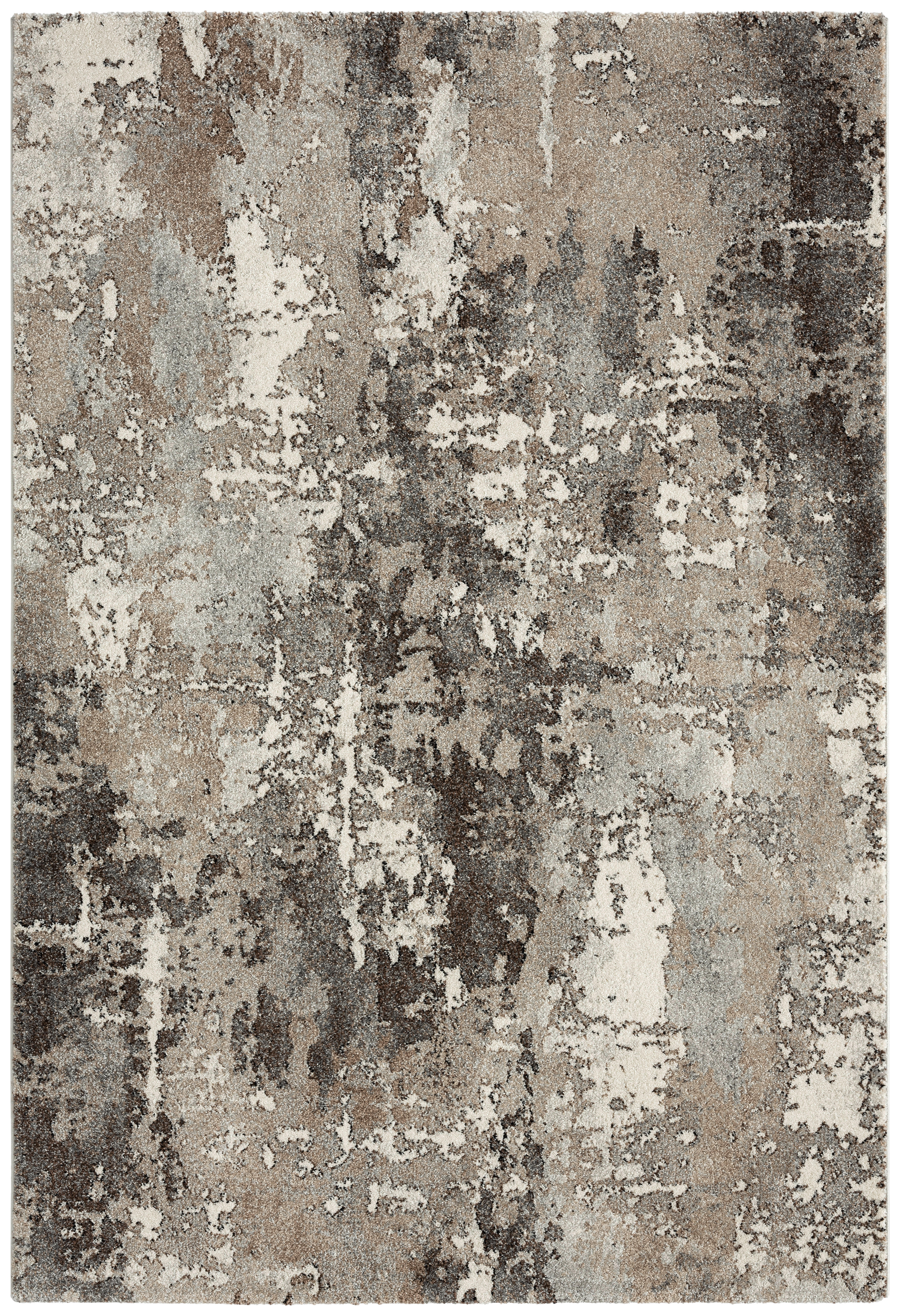 Merinos Teppich Belis Essence braun B/L: ca. 80x150 cm Belis Essence - braun/grau (80,00/150,00cm) - Merinos