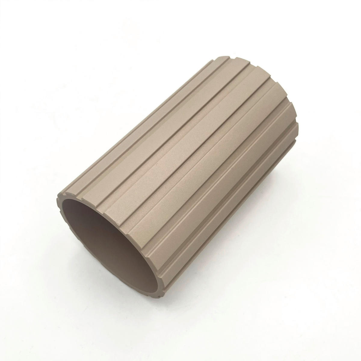 Lamkur Strahler beige Stahl B/H/L: ca. 6,5x10x6,5 cm 1 Brennstellen Prisma - beige (6,50/6,50/10,00cm) - Lamkur