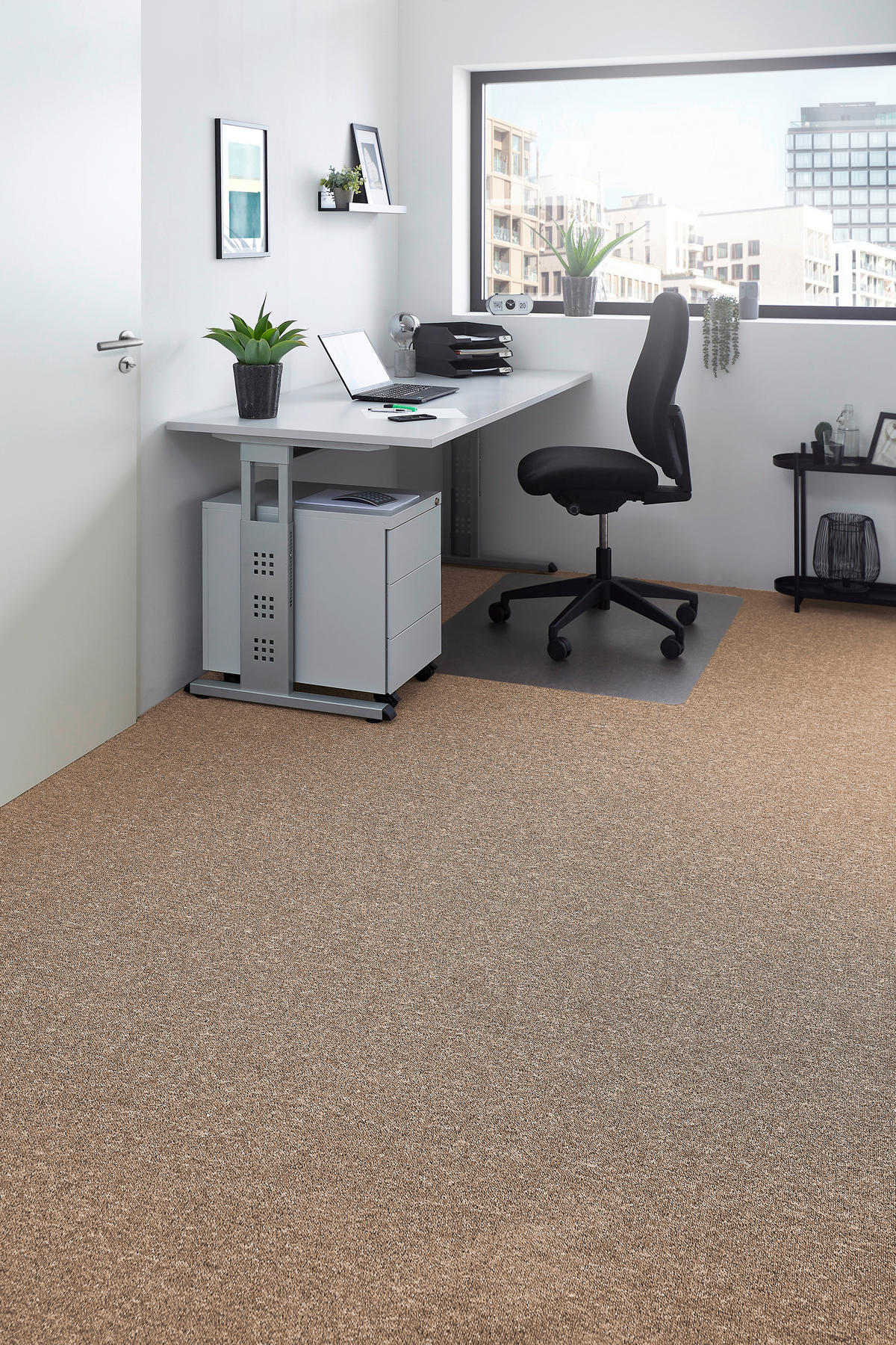 Teppichboden Rico beige B/L: ca. 200x500 cm pro Stück Rico - beige (200,00/500,00cm)