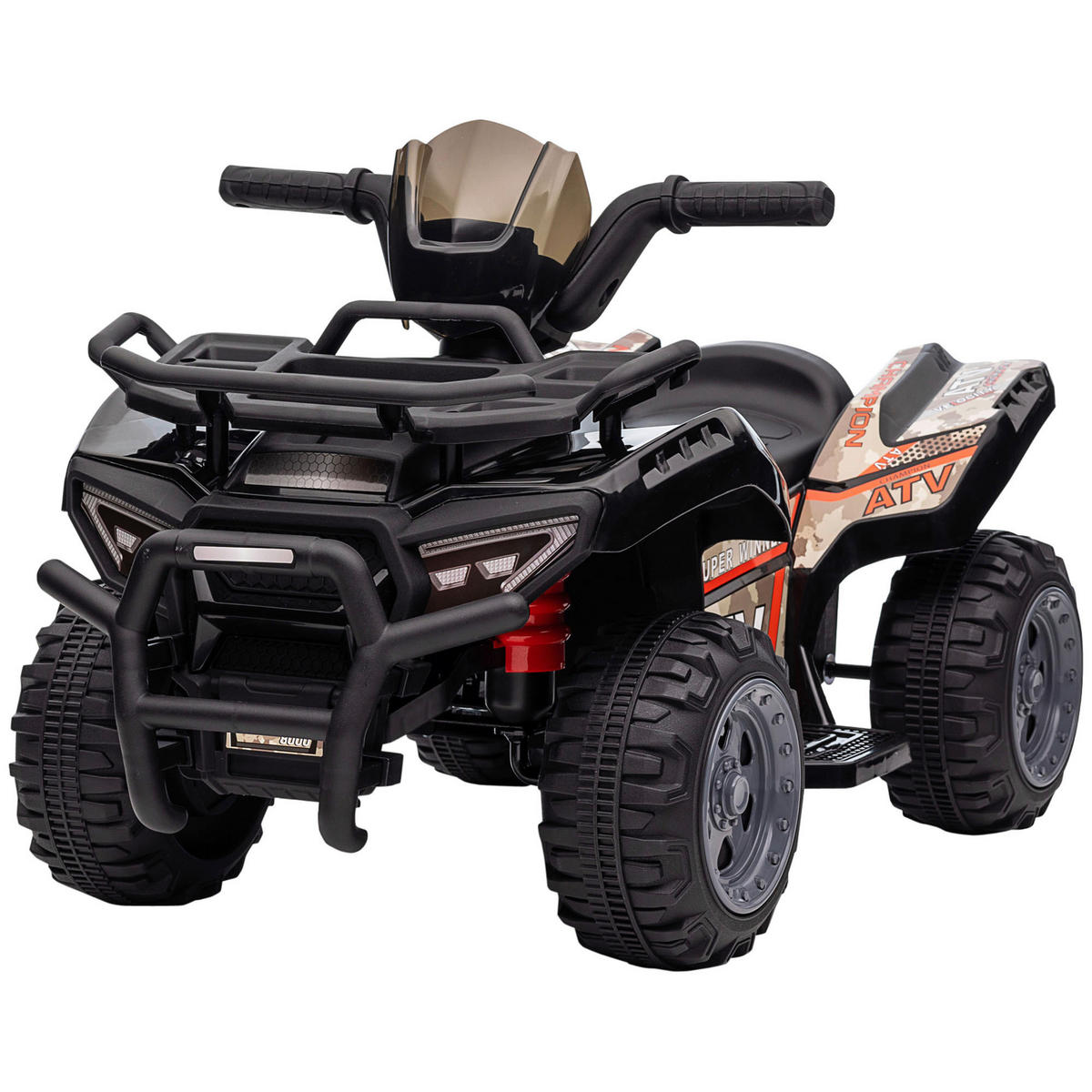 HOMCOM Kinder Elektrofahrzeug schwarz B/H/L: ca. 42x45x70 cm Kinder Elektrofahrzeug - schwarz (70,00/42,00/45,00cm) - HOMCOM