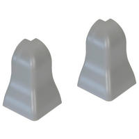 Außenecke grau L/B/H: ca. 3,24x3,24x4,71 cm Außenecke für 40 mm SL 2086 grau - grau (3,24/3,24/4,71cm)