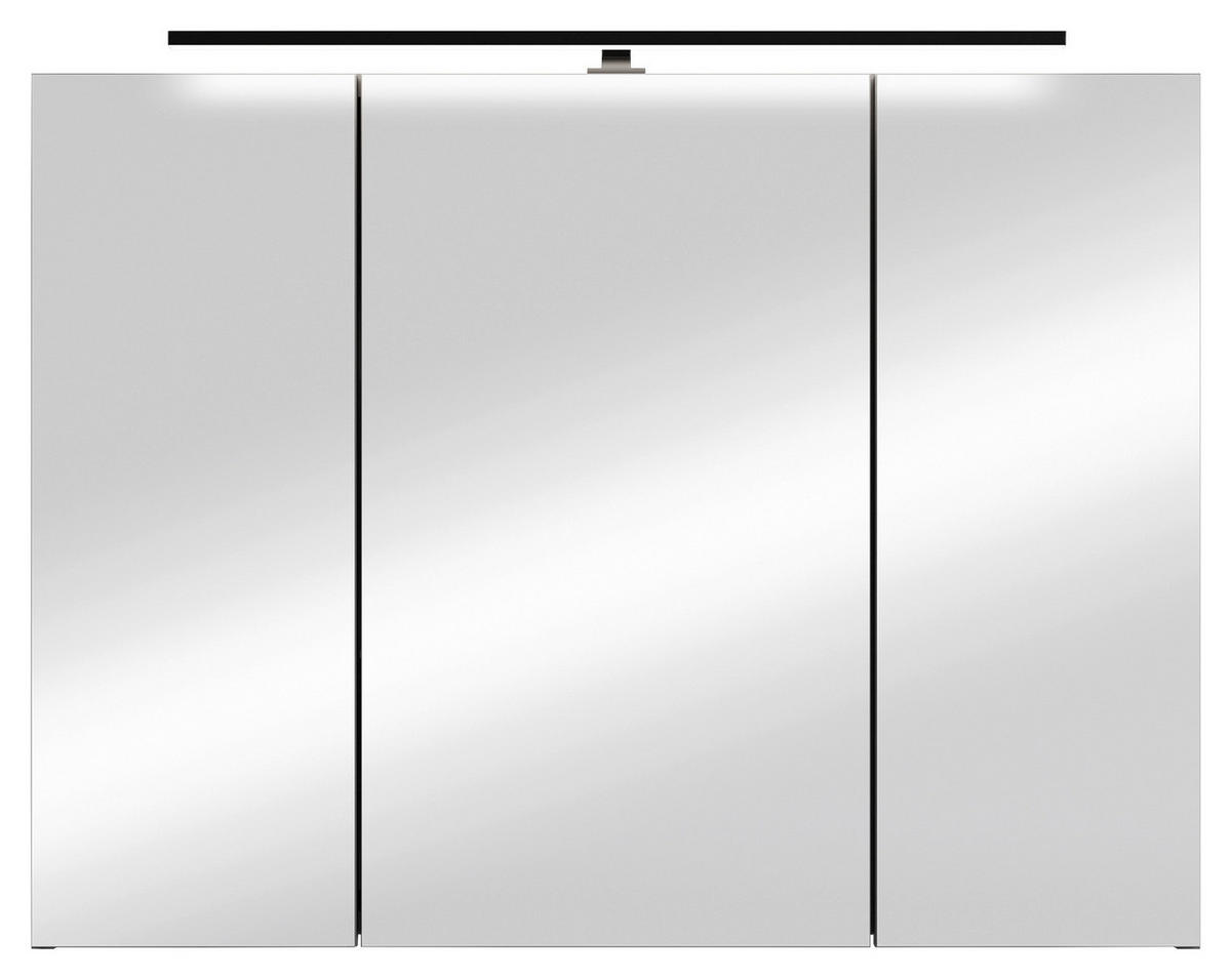 Spiegelschrank SPREE anthrazit B/H/T: ca. 80x60x20 cm SPREE - anthrazit (80,00/60,00/20,00cm) - byLIVING