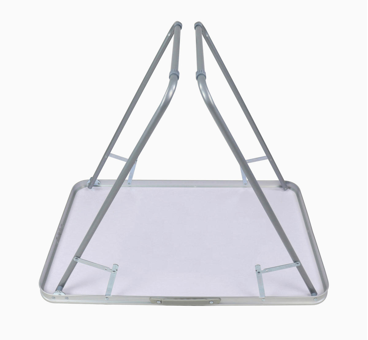 VCM Campingtisch Galdas weiß Metall B/H/T: ca. 110x70x53 cm Galdas - weiß (110,00/70,00/53,00cm) - VCM