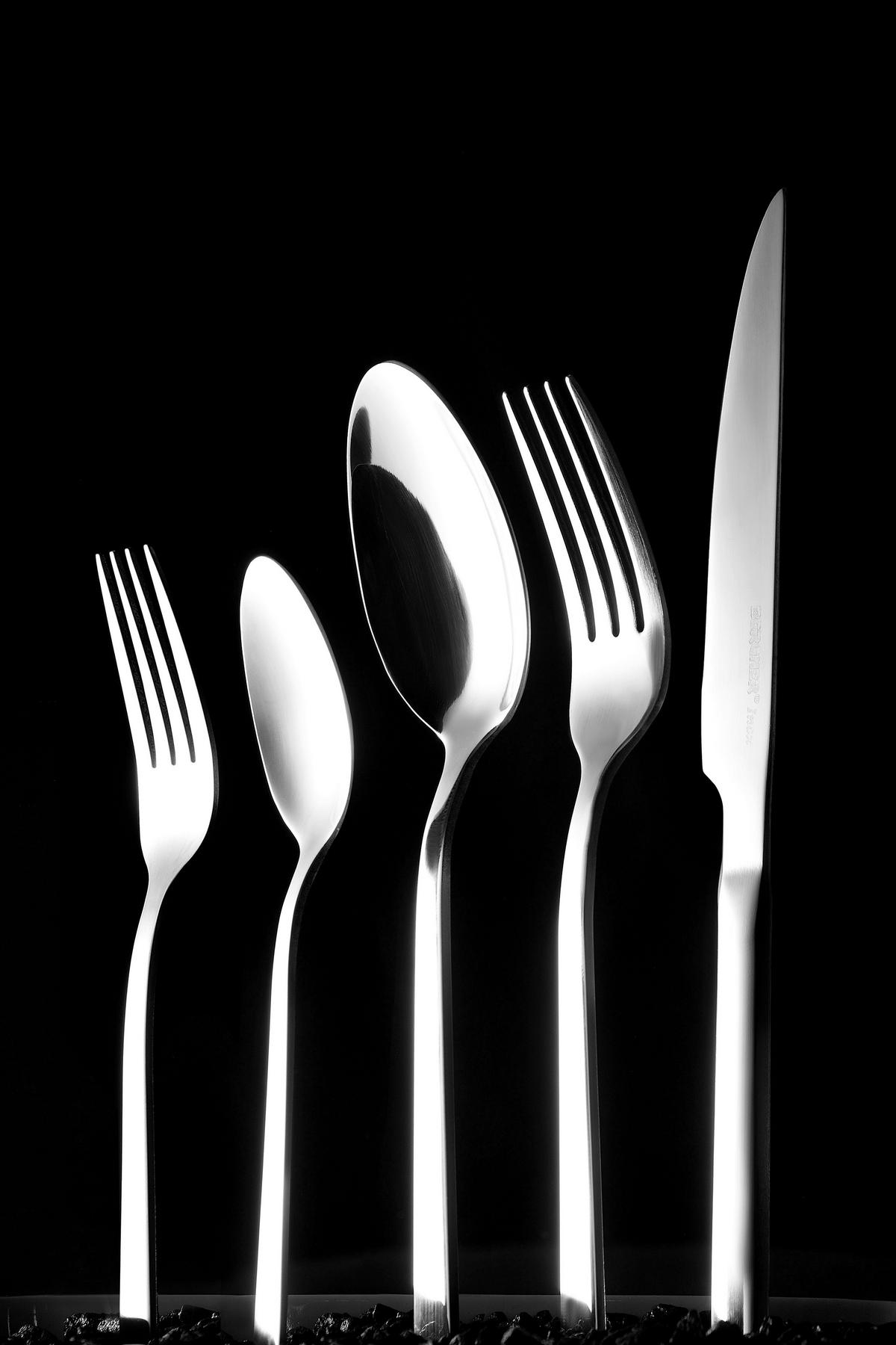 BERGNER Besteckset SOFIA silber Edelstahl 60 tlg. SOFIA - silber (40,00/26,00/5,00cm) - BERGNER