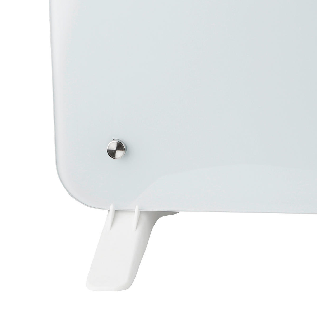 Glasradiator weiß Metall Kunststoff B/H/L: ca. 20x47x76,5 cm ca. 2000 W Glasradiator GR-133080.1 - weiß (76,50/20,00/47,00cm)