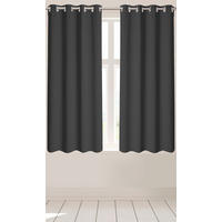 Ösenvorhang Verona anthrazit B/L: ca. 140x145 cm Verona - anthrazit (140,00/145,00cm)