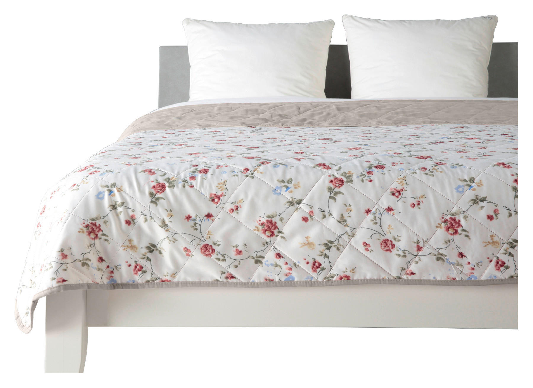 Tagesdecke Florina Florina - weiß/rot (220,00/240,00cm)