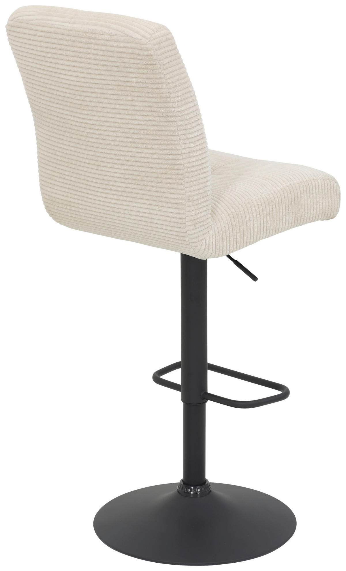 Barhocker Leni I, 2er-Set creme Microfaser B/H/T: ca. 44x124x57 cm Leni I, 2er-Set - creme (44,00/124,00/57,00cm) - Hela