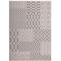 Kayoom Kurzflorteppich Lina 325 taupe B/L: ca. 80x150 cm Lina 325 - mehrfarbig/taupe (80,00/150,00cm) - Kayoom