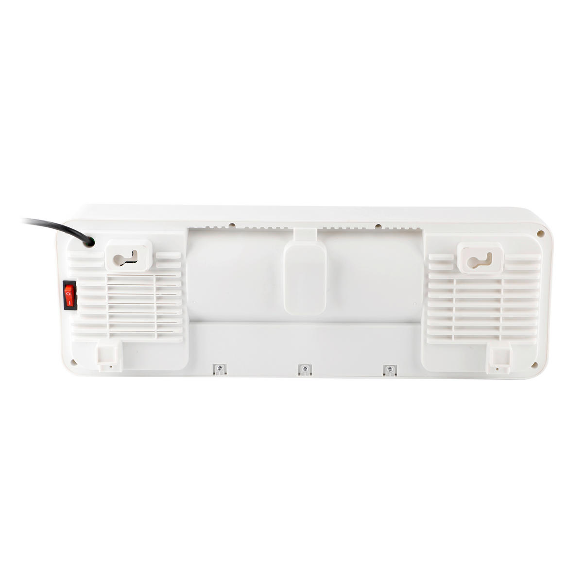 Heizlüfter weiß Metall Kunststoff B/H/L: ca. 11x15,6x50 cm ca. 2000 W Heizlüfter_Wandmontiert WH-133172 - weiß (50,00/11,00/15,60cm)