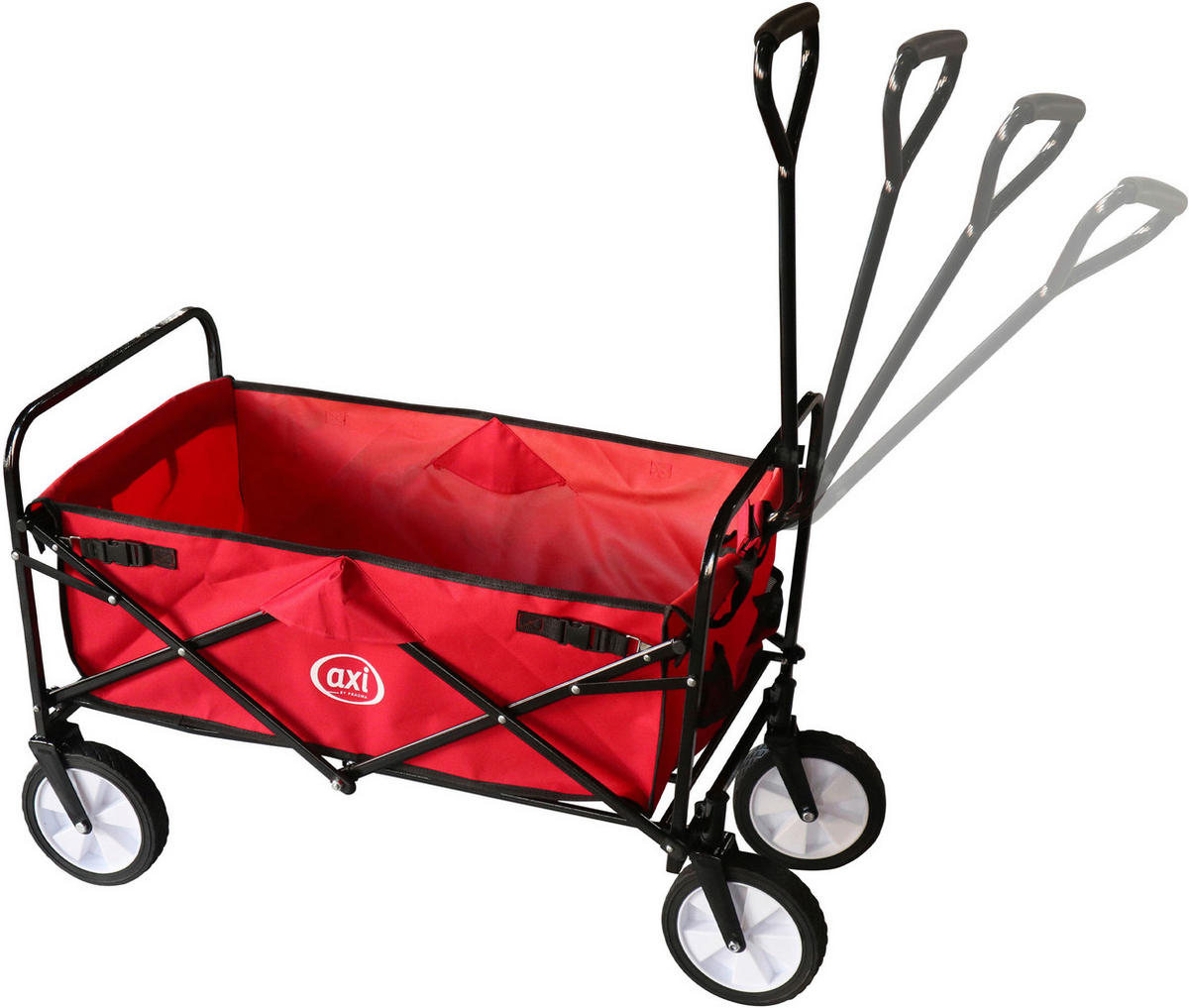 AXI Bollerwagen AB100 rot B/H/L: ca. 54x62x103 cm AB100 - rot (103,00/54,00/62,00cm) - AXI